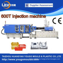 600T máquina de moldeo por inyección de plástico para la fabricación de cubo de dolor de plástico en China